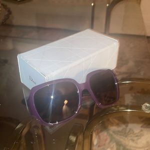 Dior sunglasses.